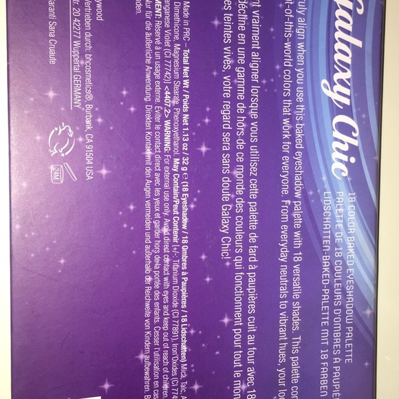 Bh cosmetics Galaxy pallet - Picture 3 of 3